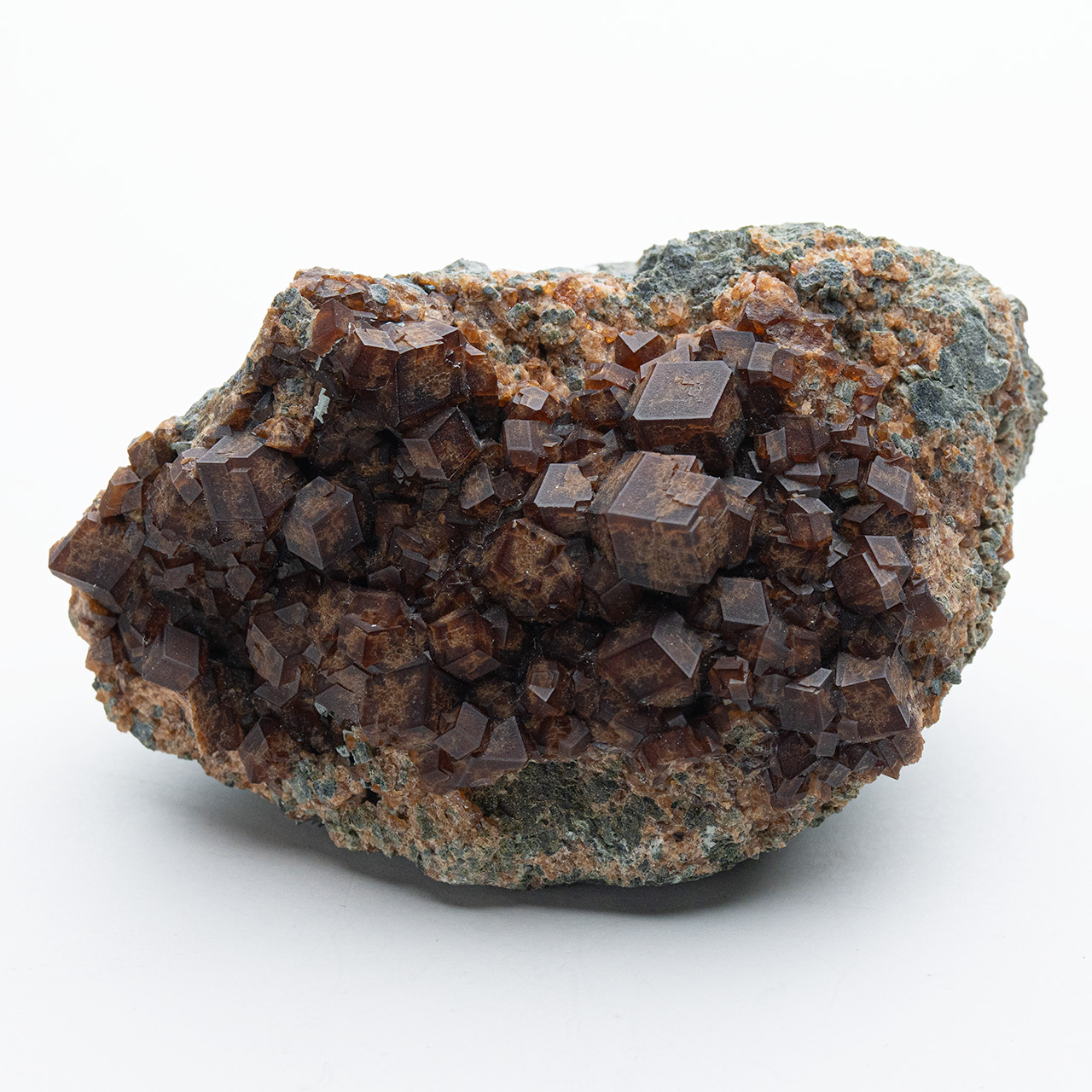 希少！アンドラダイトガーネット母岩付巨大クリスタル 国産アンドラ