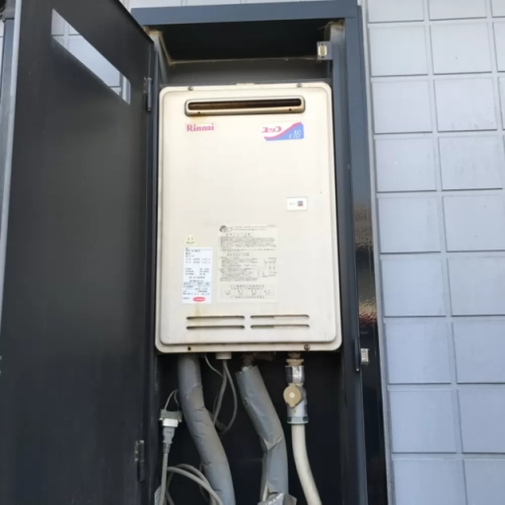 リンナイRUF-1616BOX→リンナイRUK-V1610BOX(A)-E｜千葉市稲毛区の給湯