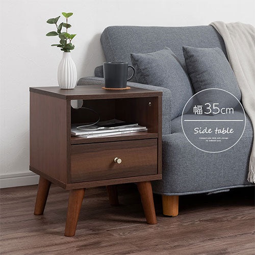 ◯PROVENCE プロヴァンス 木製サイドテーブル 引き出し付き ◯PROVENCE