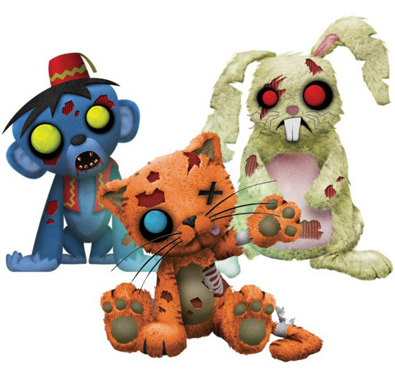Zombie Pets Creepy Cuddlers 人狼 ぬいぐるみ Amazon.com: Mezco Toyz