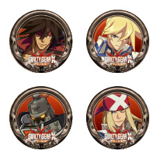 Guilty Gear Xrd ST缶バッチ他キャラクターグッズ セット Guilty Gear