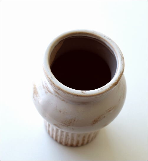 花瓶 おしゃれ 陶器 アンティーク レトロ 花器 フラワーベース