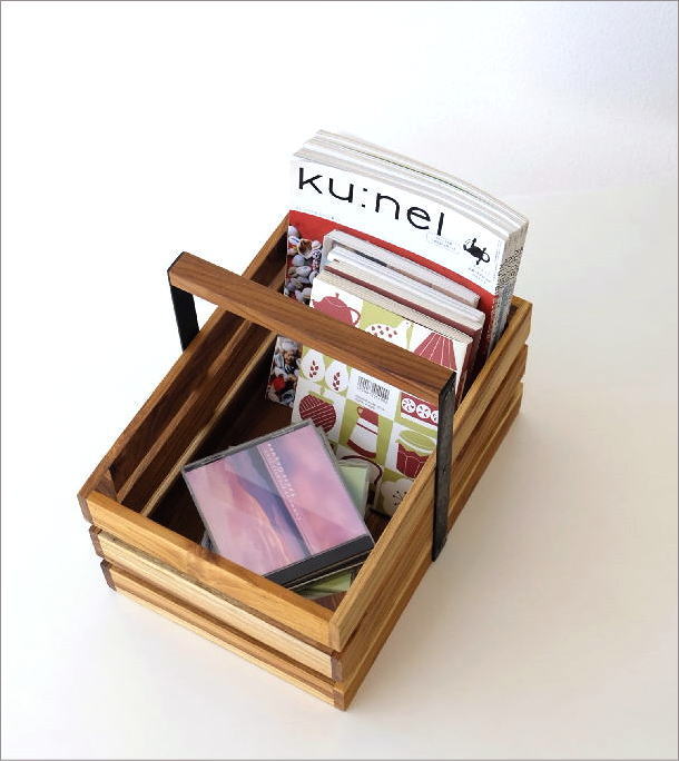 英国農村風景＆花木～本格トールペイント 希少/一点もの 収納BOX 美