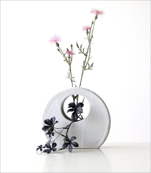 陶芸 希少 丸形 花瓶 作家サイン入り 陶芸 希少 丸形 花瓶 作家サイン