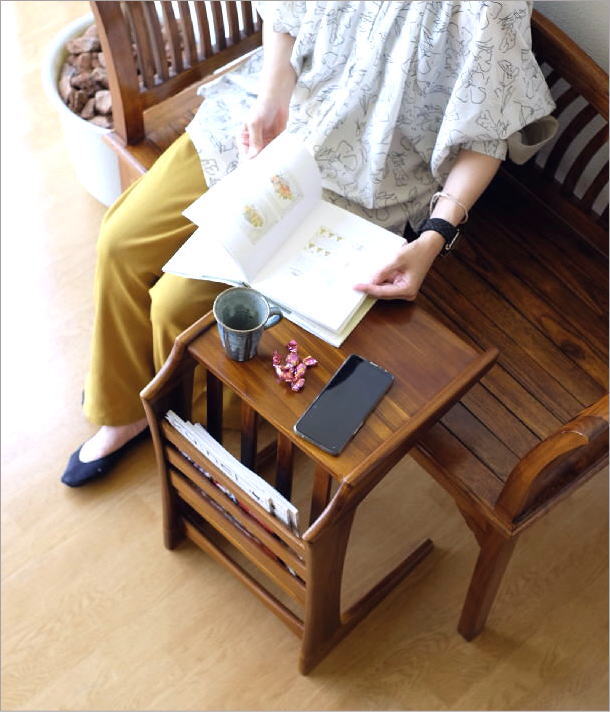 ✨極美品✨ 起立木工 木製ラック サイドテーブル サイドラック 電話台