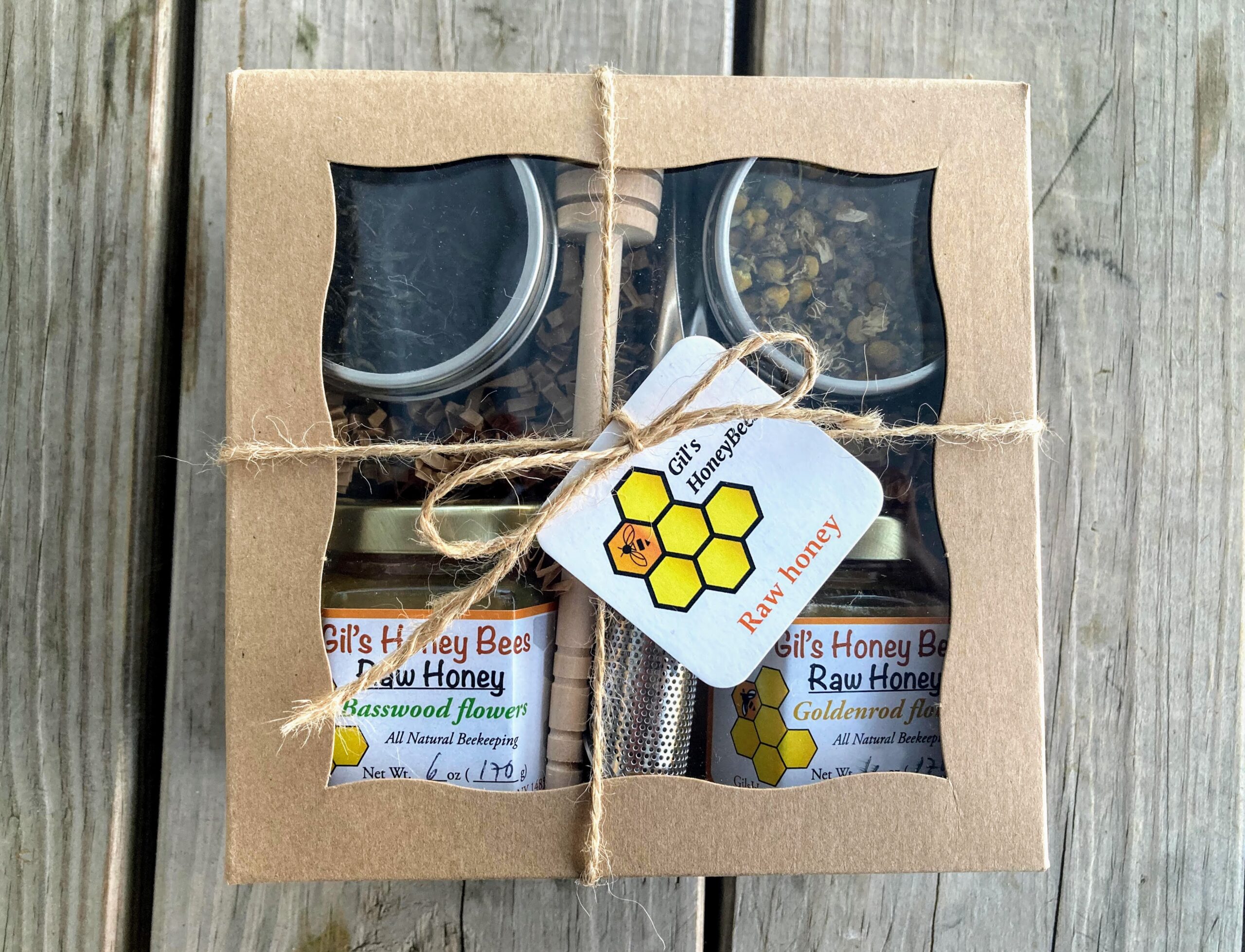 Artisan Honey and Organic Tea Gift Set – Perfect for Tea Lovers