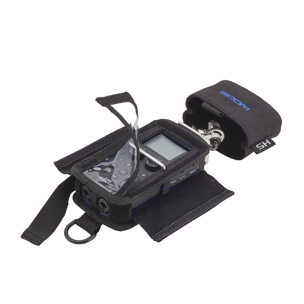 ZOOM H5 ハンディレコーダー ケース、ウィンドスクリーンなど付属品