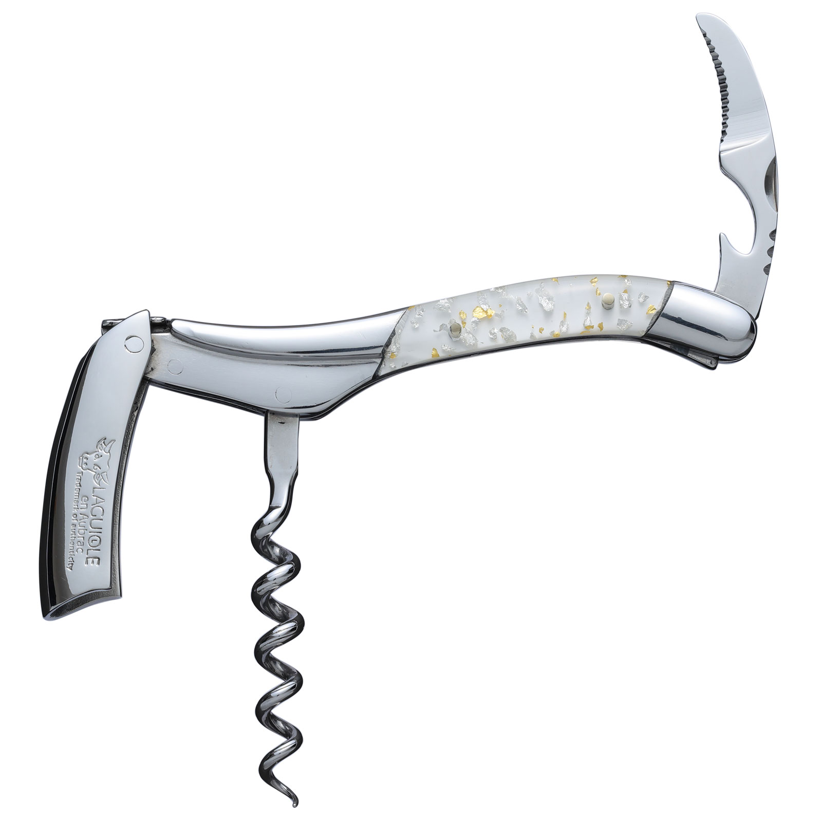 限定1本 ラギオール アン オブラック 蒔絵ソムリエナイフ 十牛図 騎牛帰