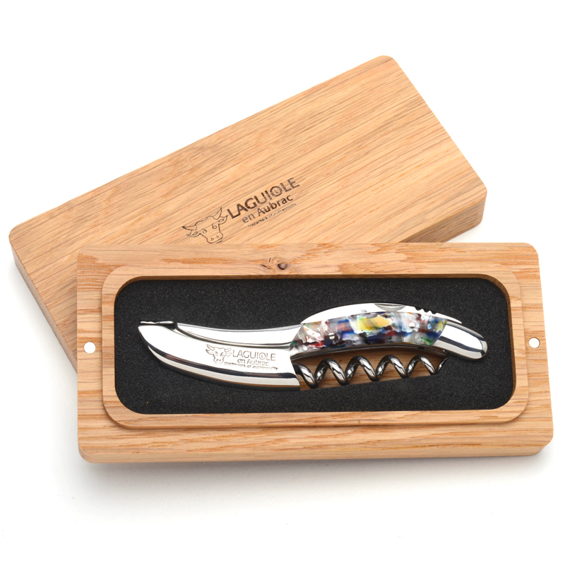 限定1本ラギオール アン オブラック 蒔絵ソムリエナイフ十牛図騎牛帰家