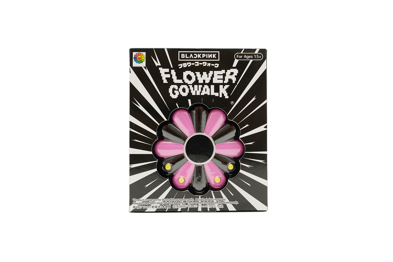 Takashi Murakami x BlackPink Flower Go Walk Game Pink⁄Black -