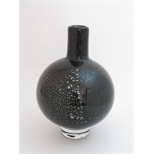 土屋章 ガラス工芸品 ガラス花瓶 一輪挿し