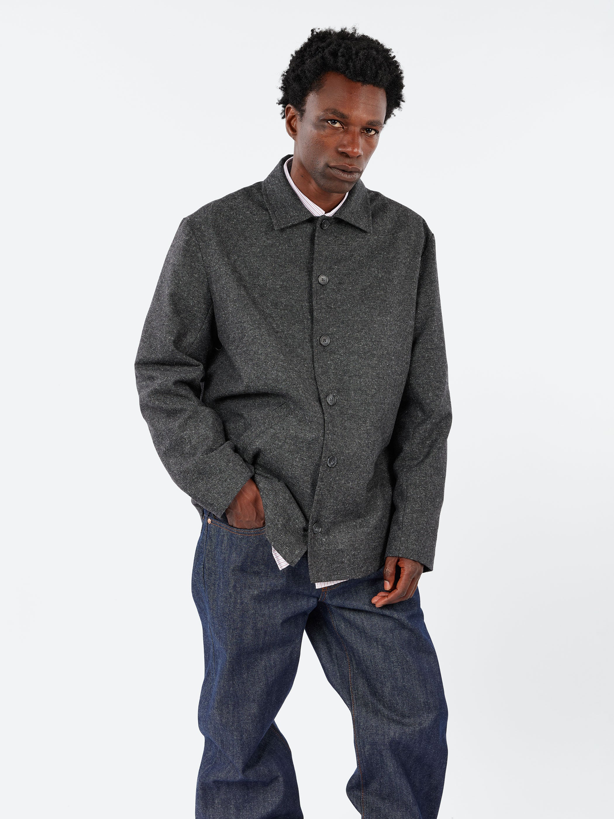 A.P.C. Coating Zip-up Blouson 90s Pick!! Vintage 90s Japanase