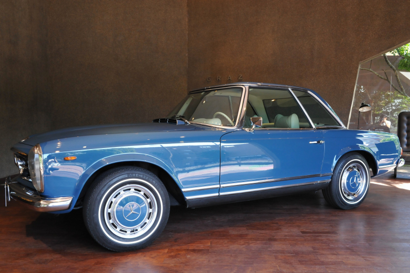 メルセデスベンツ SLクラス 280SL AUTOMATIC ネイビーパゴダルーフ 本