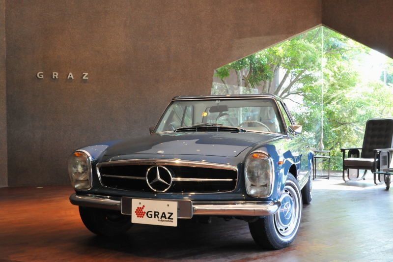 メルセデスベンツ SLクラス 280SL AUTOMATIC ネイビーパゴダルーフ 本