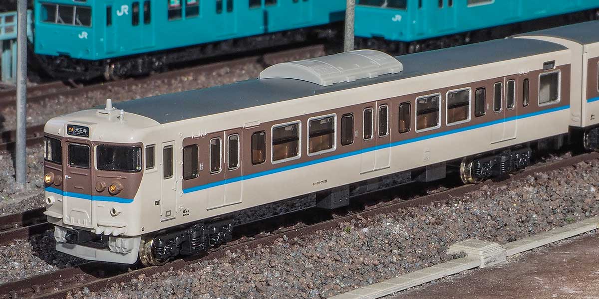 18041＞JR113系7000番台（40N体質改善車・更新色）中間車サハ1両ボディ