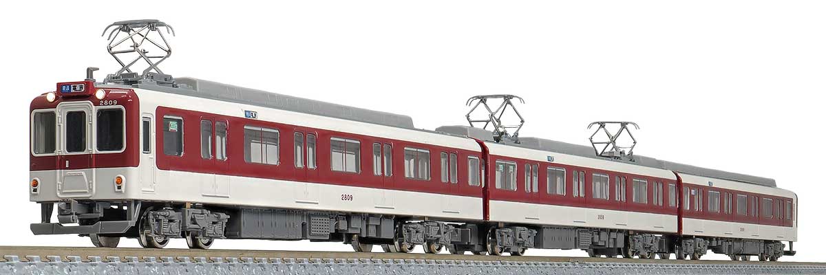 31920＞近鉄2800系（名古屋線・2809編成）3両編成セット（動力付き