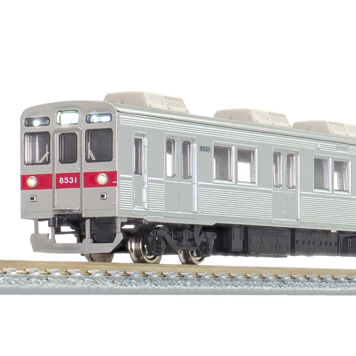 31597＞東急電鉄8500系（軽量車・8631編成・行先点灯・黄色テープ付き