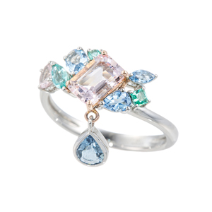 GSTV K18YG ラピスラズリ リング LA 約13.00ct