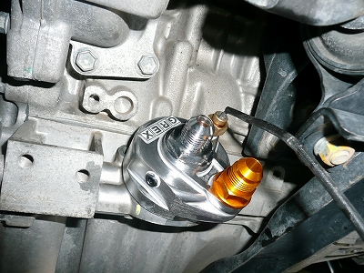 キャリイ（DA63T）4WD車にオイルクーラーキット装着～♪｜社長