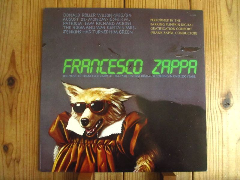 FRANK ZAPPA LATHER フランク・ザッパ レザー ポスターフランクザッパ