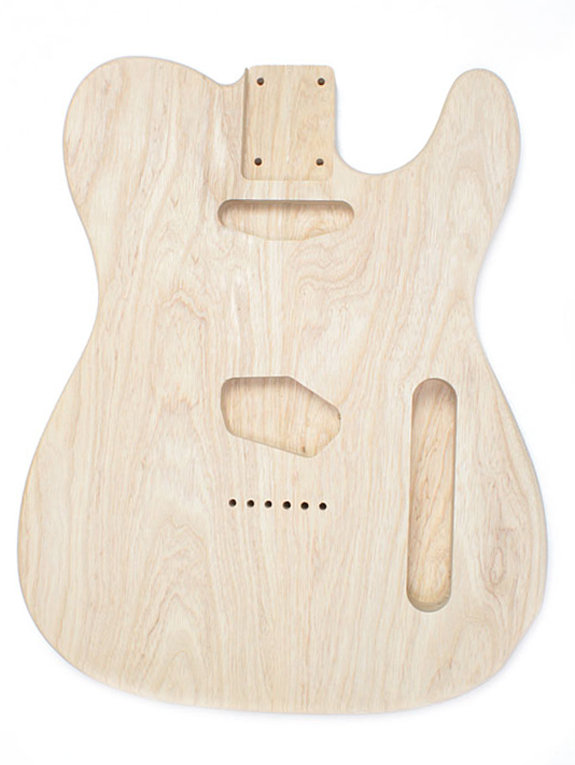 カナダ産アッシュ材 エレキギター テレキャスター ボディ アッシュ①