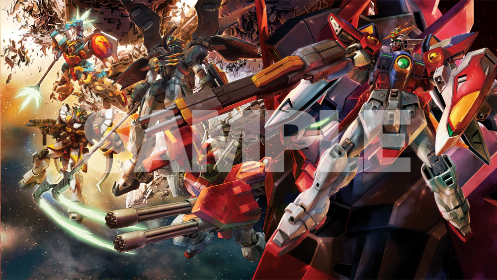 秋*ん様 ガンダムW エンドレスワルツ 2枚セット ヒイロ、デュオ 秋*ん