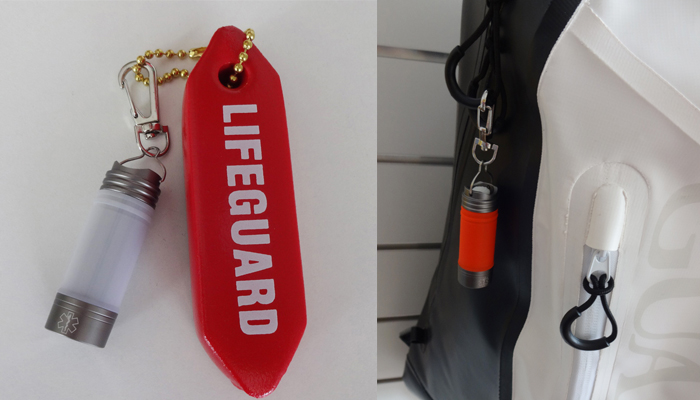 CSI：科学捜査班」ミニライト付きキーホルダー（新品・非売品） CSI