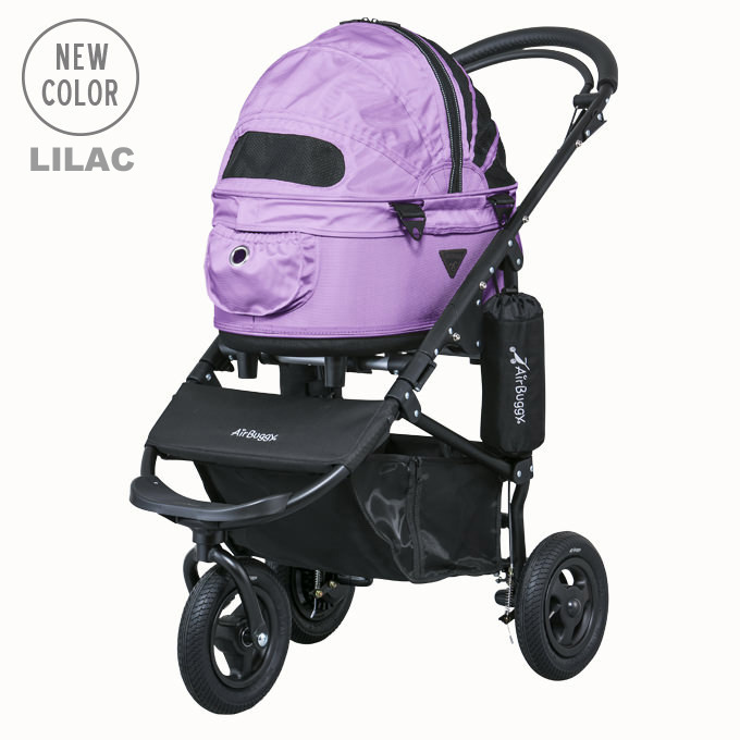 エアーバギードーム2犬Airbuggy ライラック色 ペットカート 折りたたみ