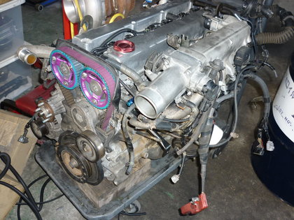 JZX100ターボエンジン素材ベース