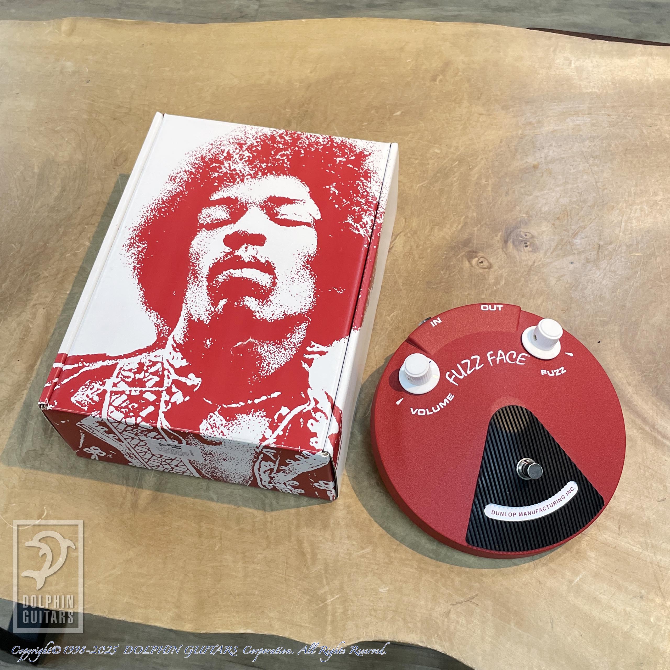 JIM DUNLOP FUZZ FACE -BAND OF GYPSYS EDITION- JHF3|ドルフィンギターズ