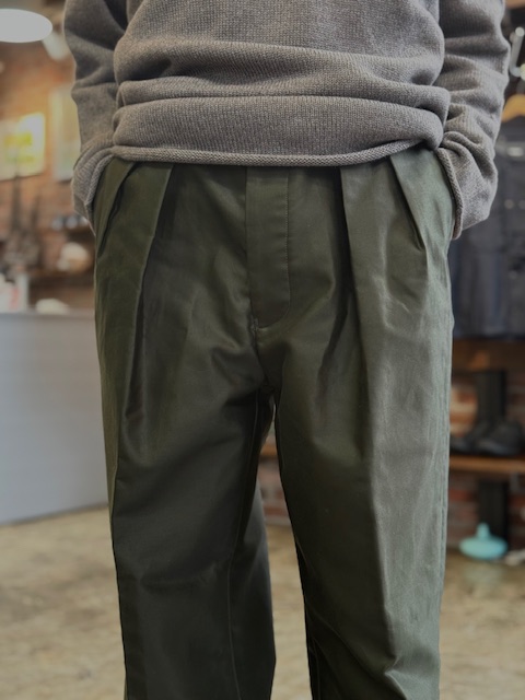 AUBERGE 別注wide Trousers LUCHA｜doo-bop オーナー中島昭一(Shoichi