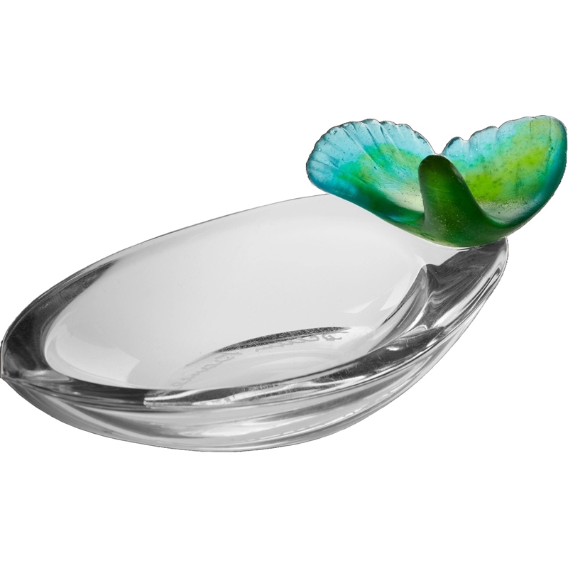 3645 未使用 Daum ドーム パートフォヴェール ガラス クリスタル 3645