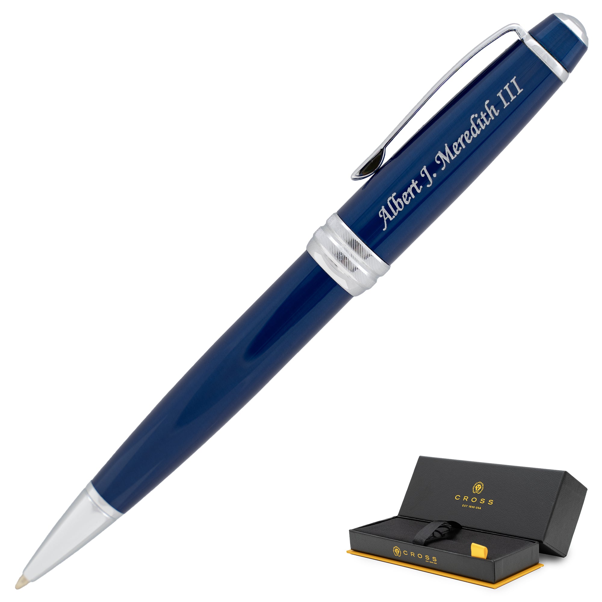 Cross Bailey Ballpoint Pen | Blue | Personalized Gift Pen