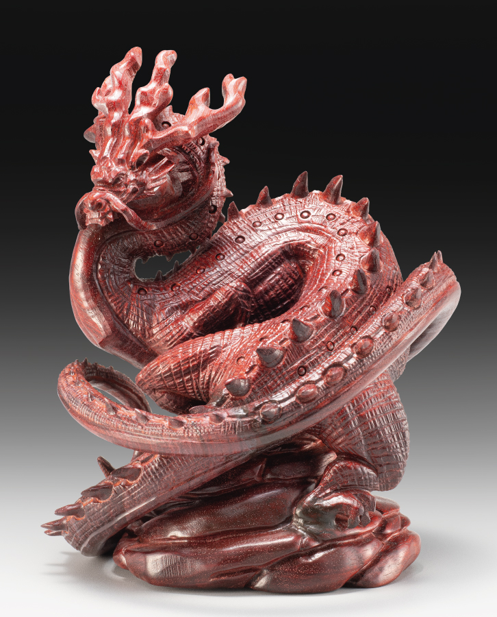 血檀一杢彫り 聖龍 ー 三宝堂オンラインショップ