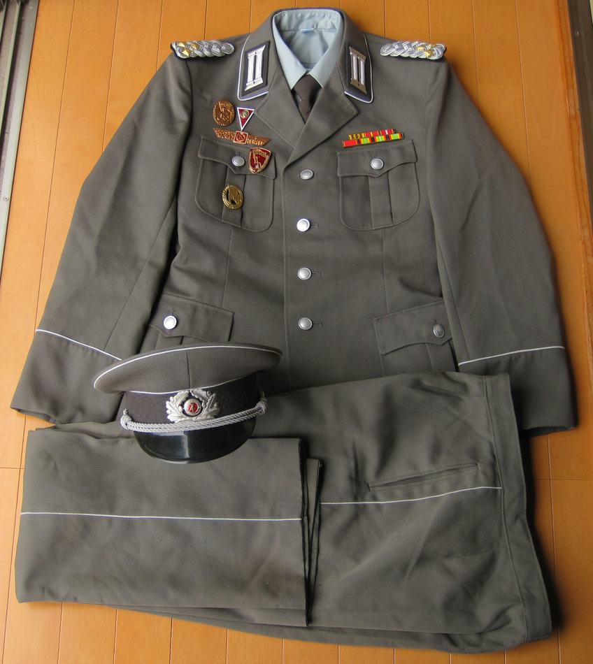 東ドイツ軍 国家人民軍 国境警備隊 伍長 制服 制帽 軍服 ドイツ軍