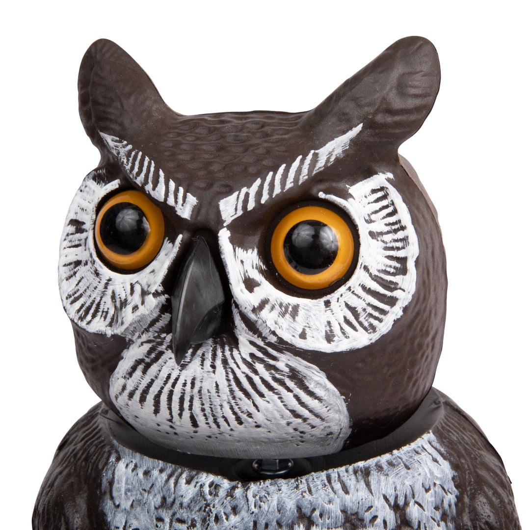 Dalen Rotating Head Owl Decoy: Scare Pests Effectively