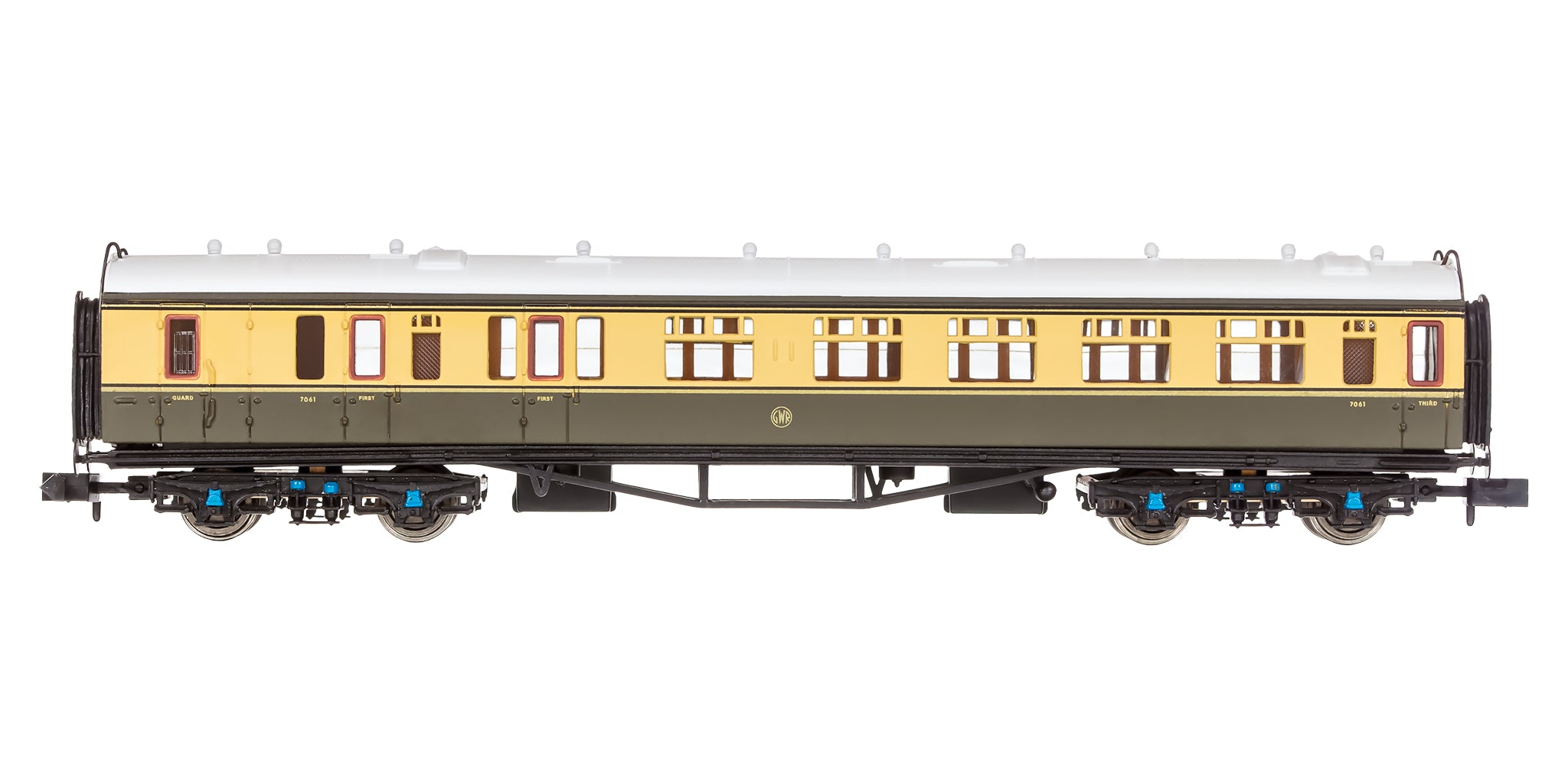 2P-011-211 N Gauge Gresley Coach LNER Teak Brake Composite 5549– Dapol