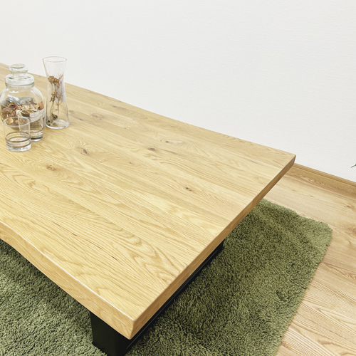 一枚板風座卓テーブル!幅160cmタイプ! VT-01-160-LOW 後藤家具物産株式