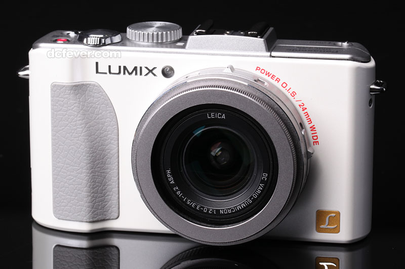 Panasonic DMC-LX5GTホワイト 超廣角大光圈二代目：Panasonic Lumix
