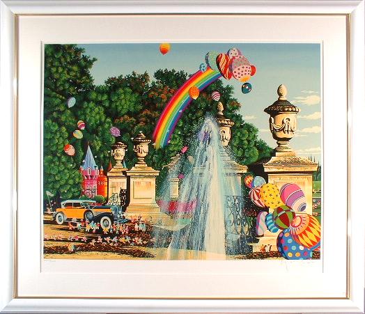 ヒロヤマガタ絵画コートヤードファウンテン