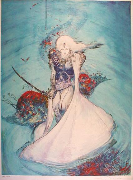 J*Y様 天野喜孝 アルビノの戦士 ミクスドメディア 319/350 J*Y