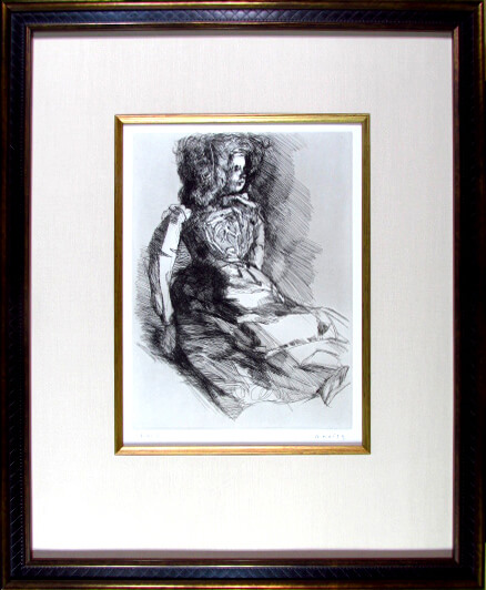 小磯良平シルバー装飾額縁 小磯良平シルバー装飾額縁 - メルカリ