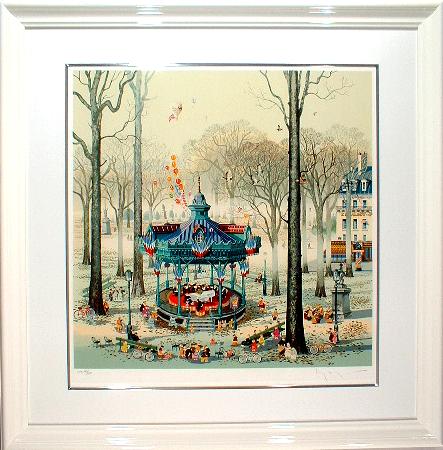 ヒロ・ヤマガタ「野外音楽会」アートポスター ヒロ・ヤマガタ「野外