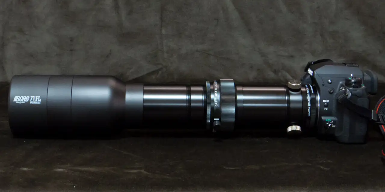 BORG 71FL アポクロマートレンズ