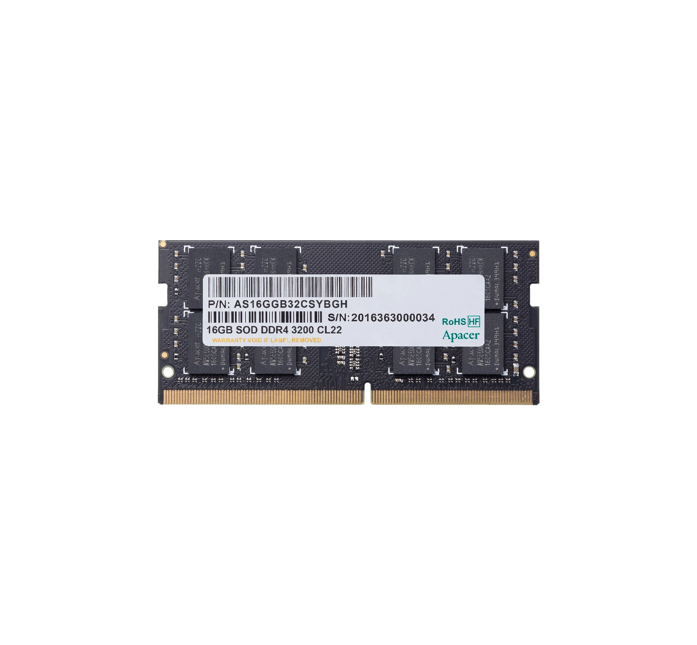Apacer DDR4 3200 8GB 2枚セット(16GB) Apacer DDR4 3200 8GB 2枚