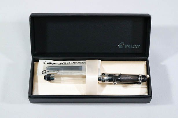 pilot カスタム74 透明軸 Fニブ パイロットカスタム74