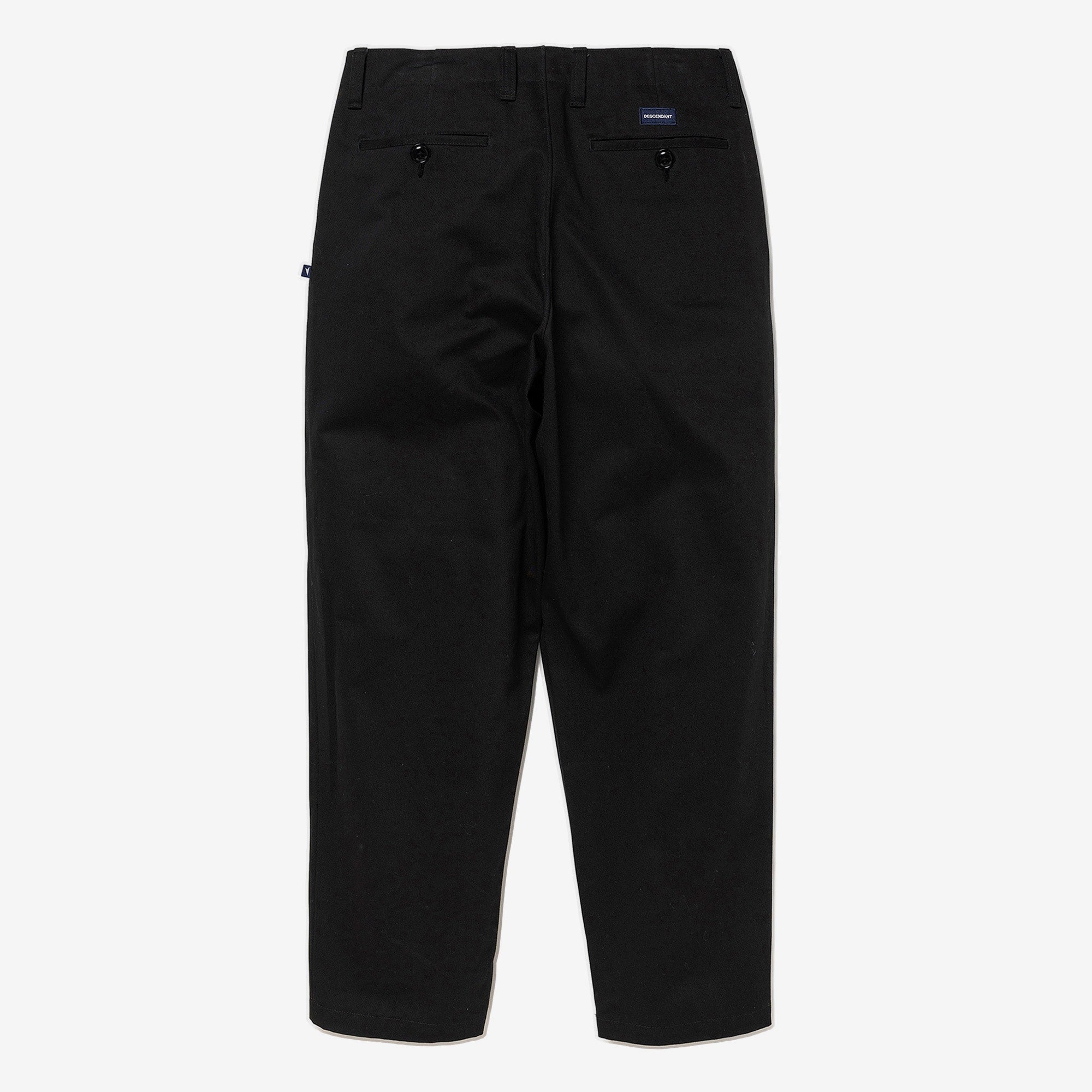 DC-6 ORGANIC COTTON TWILL TROUSERS – DESCENDANT