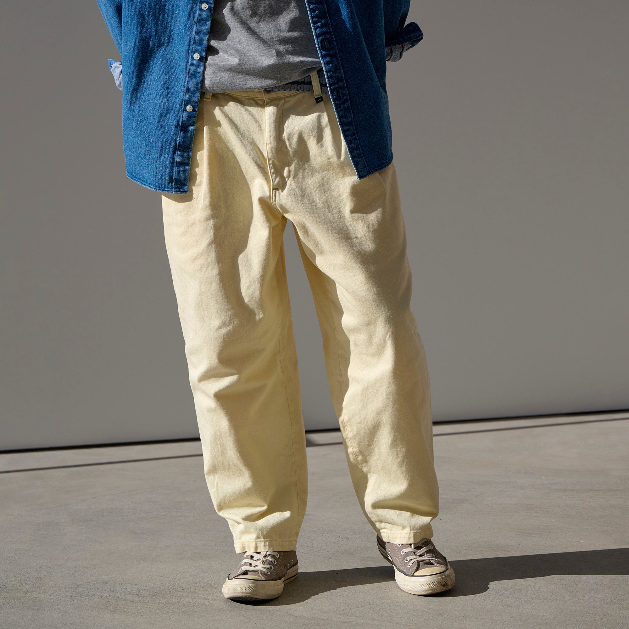 G94】DESCENDANT DC-3 TWILL TROUSERS DESCENDANT/DC-3 ORGANIC COTTON