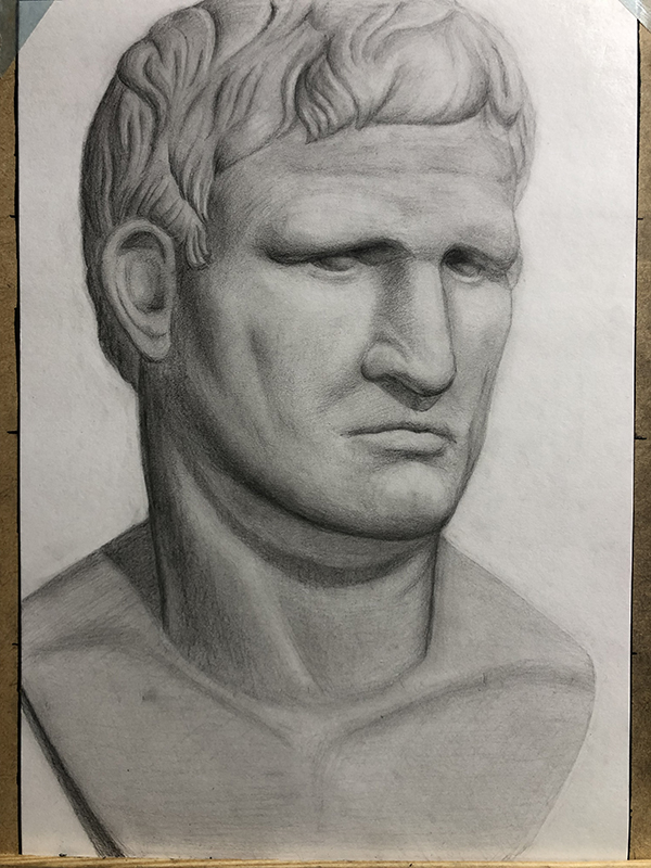 石膏像 アグリッパ デッサン用 石膏像 アグリッパ デッサン用