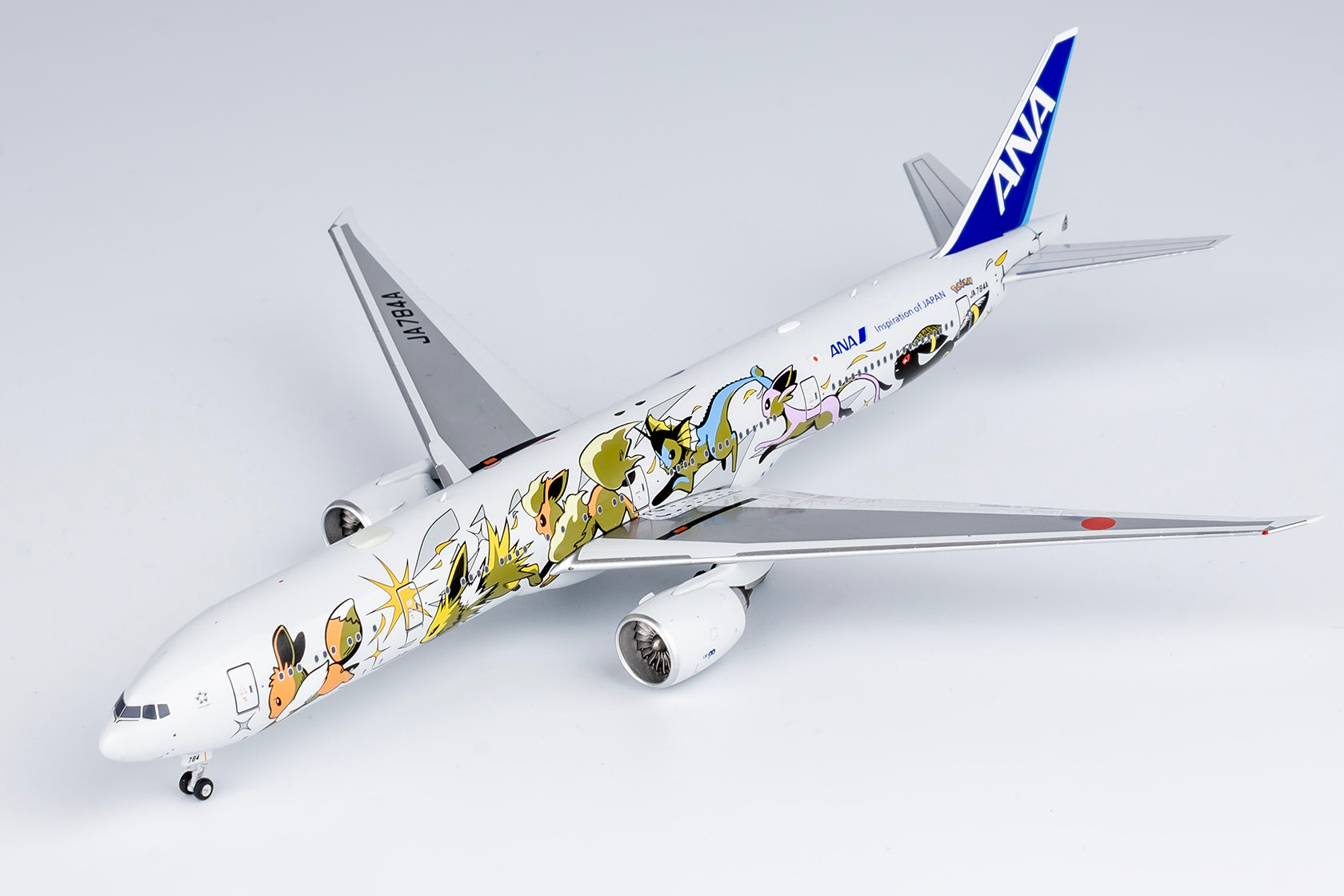 新品777-300ER ANA「イーブイジェットNH」 JA784A 1/400 非売品・新